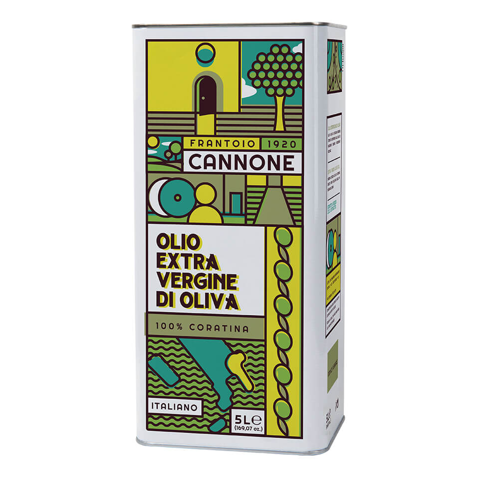 OLIO EXTRA VERGINE DI OLIVA – Lattina